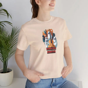 Ghoulish Grooves Ghosts Unisex Jersey Short Sleeve - Dipaliz - T-shirts