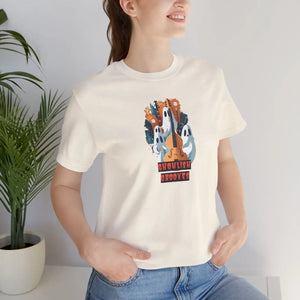 Ghoulish Grooves Ghosts Unisex Jersey Short Sleeve - Dipaliz - T-shirts