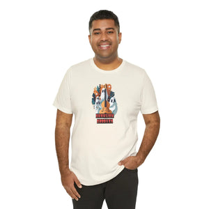 Ghoulish Grooves Ghosts Unisex Jersey Short Sleeve - Dipaliz - T-shirts