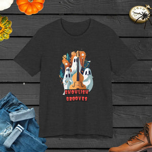 Electric Ghoulish Grooves Unisex Tee - Soft Cotton - Dipaliz - T-shirts