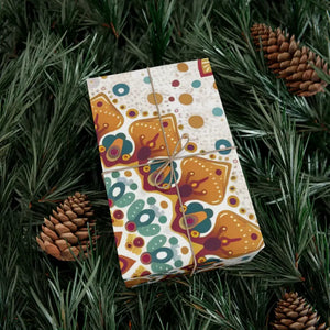 Vibrant Pattern Gift Wrap - Bold Geometric Design - Dipaliz - Wrapping Paper