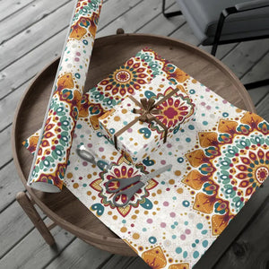 Vibrant Pattern Gift Wrap - Bold Geometric Design - Dipaliz - 30’’ x 72’’ / Matte - Wrapping Paper