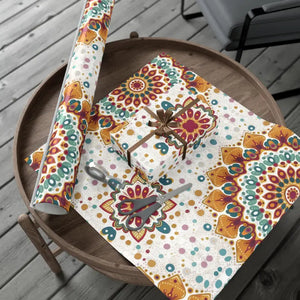 Vibrant Pattern Gift Wrap - Bold Geometric Design - Dipaliz - 30’’ x 72’’ / Satin - Wrapping Paper