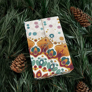 Vibrant Pattern Gift Wrap - Bold Geometric Design - Dipaliz - Wrapping Paper