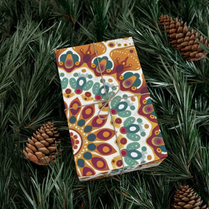 Vibrant Pattern Gift Wrap - Bold Geometric Design - Dipaliz - Wrapping Paper