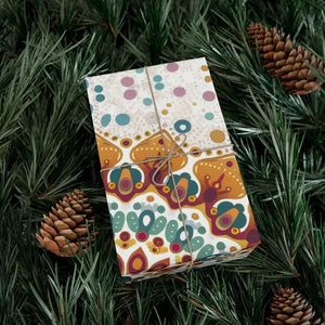 Vibrant Pattern Gift Wrap - Bold Geometric Design - Dipaliz - Wrapping Paper