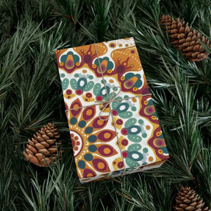 Vibrant Pattern Gift Wrap - Bold Geometric Design - Dipaliz - Wrapping Paper
