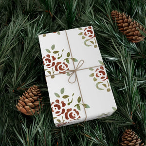 Fashion Rose Gift Wrap Papers - Matte and Satin - Dipaliz - Wrapping Paper