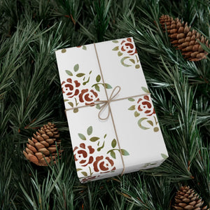 Fashion Rose Gift Wrap Papers - Matte and Satin - Dipaliz - Wrapping Paper