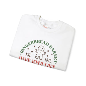 Cozy Gingerbread Bakery Sweatshirt - Winter Top - Dipaliz - Sweatshirts - s