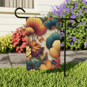 Ginkgo Leaves Banner Poly Poplin-canvas Autumn Decor - Dipaliz - Flags & Windsocks