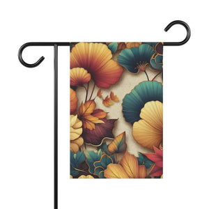 Ginkgo Leaves Banner Poly Poplin-canvas Autumn Decor - Dipaliz - Flags & Windsocks