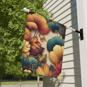 Ginkgo Leaves Banner – Poly Poplin-canvas - Dipaliz - Flags & Windsocks