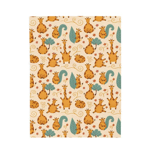DipaliZ giraffe blanket in 30 by 40, 50 by 60 and 60 by 80 inch sizes