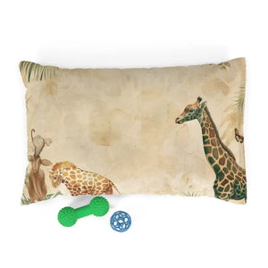 Cotton Pet Bed - Giraffe Jungle Animals Comfort - Dipaliz - Beds