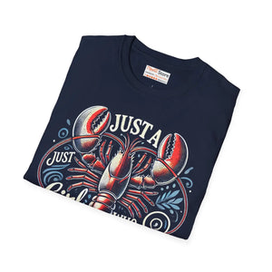 Cozy Lobster Love Unisex Softstyle Tee - Cotton Shirt - Dipaliz - T-shirts