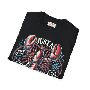 Cozy Lobster Love Unisex Softstyle Tee - Cotton Shirt - Dipaliz - T-shirts