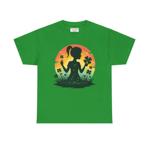 Unisex Heavy Cotton Shamrock Tee - Unmatched Comfort - Dipaliz - T-shirts