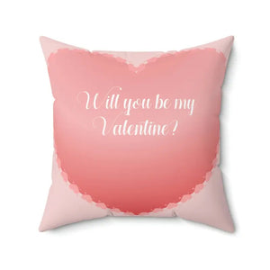 Polyester Square Pillow Valentine Day Romance Decor - Dipaliz - Throw Pillows