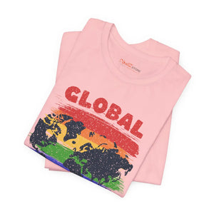 Global Citizen Unisex Tee - World Map Pride Cotton - Dipaliz - T-shirts