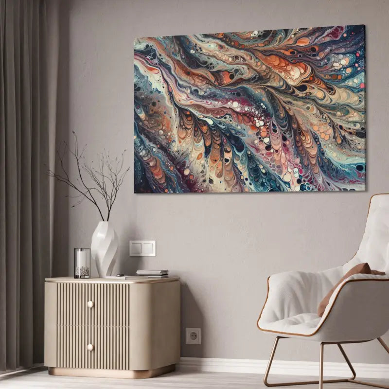 Elevate your Decor with Glossy Finish Tulip Art Collection - Canvas