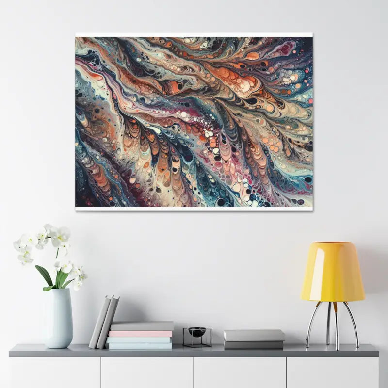 Elevate your Decor with Glossy Finish Tulip Art Collection - Canvas