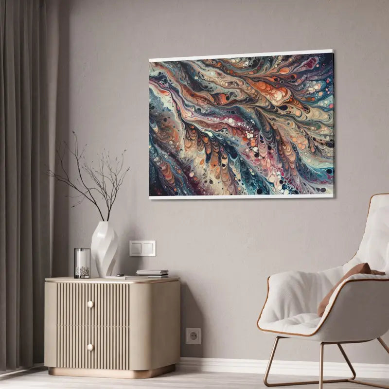 Elevate your Decor with Glossy Finish Tulip Art Collection - Canvas