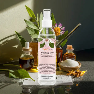 Revitalizing Hydrating Toner Fine Mist for Acne Prone Skin Dipaliz - 6oz / Clear Bottle + White Sprayer - Toners