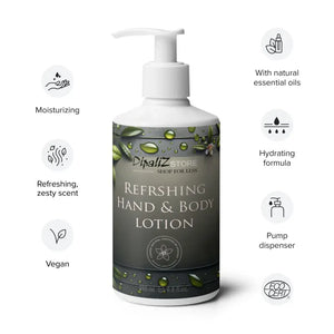 Natural Essential Oils Body Lotion - Botanical Hydration - Dipaliz - Lotions & Moisturizers
