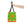 Tote Bag - Green Geometrical Pattern Orange Design - Dipaliz - Small - Bags
