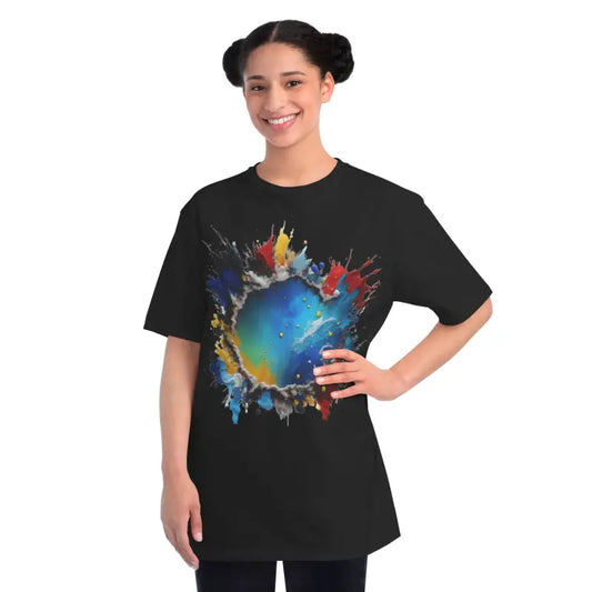 Eco-chic Organic Unisex Classic T-shirt Adventure - Black / s T-shirt