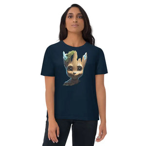 Groot Tee Unisex Organic Cotton t Shirt Eco Style - Dipaliz - French Navy / s - T-shirts