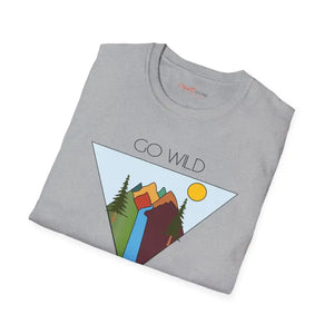 Softstyle Travel Tee Adventure Comfort Go Wild Dipaliz - T-shirts