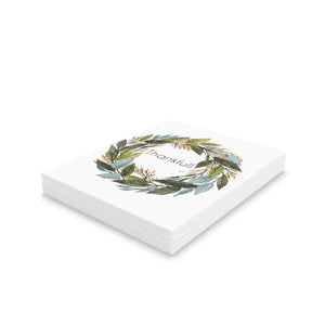 Thanksgiving Greeting Cards - Elegant Fashion Style - Dipaliz - & Note