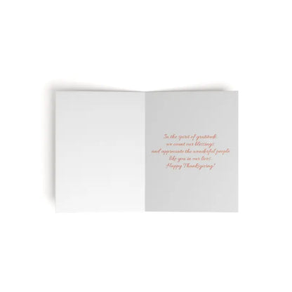 Gobble Up These Thanksgiving Greeting Card Packs! - Paper Products