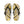 Gold Abstract Flip Flops - Summer Vibes Beach Parties - Dipaliz - Slippers