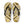 Gold Abstract Flip Flops - Summer Vibes Beach Parties - Dipaliz - Xl / Black Sole - Slippers