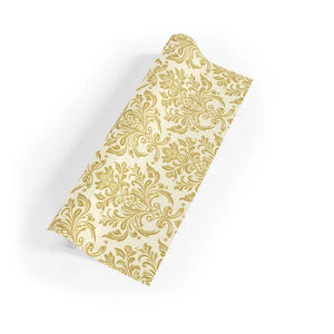 Gold Damask Fine Art Wrapping Paper 95gsm Satin Finish - Dipaliz