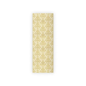 Gold Damask Fine Art Wrapping Paper 95gsm Satin Finish - Dipaliz - 28’’ x 79’’