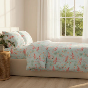 Gold Diagonal Stripe Bed Set – Cotton - Dipaliz - Bedding Sets