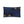 Navy Blue Basic Pillow Gold Flower 18x18 - Dipaliz - Throw Pillows