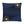 Navy Blue Basic Pillow Gold Flower 18x18 - Dipaliz - Throw Pillows