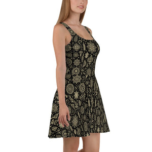 Intricate Skater Dress – Flared Skirt Design - Dipaliz - Dresses - Xs
