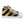 Bold Metallic Gold Stripes Sneakers - Canvas Shoes - Dipaliz