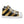 Gold Stripes Sneakers - Breathable Canvas Glow Shoes - Dipaliz