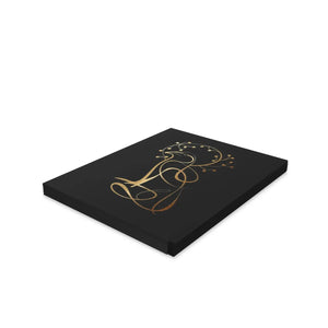 Elegant Golden Bird Blank Greeting Cards - Dipaliz - & Note