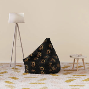 Bitcoin Bean Bag Cover – Gaming Decor - Dipaliz - Slipcovers