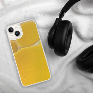 Iphone Case Yellow Abstract Pattern Wireless Charging - Dipaliz - Mobile Phone Cases