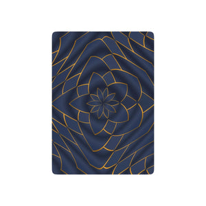 Luxury Poker Playing Cards - Golden Geometric Pattern - Dipaliz - Card Games