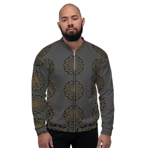 Golden Pattern Unisex Bomber Jacket - Shimmer Style - Dipaliz - Xs - Jackets